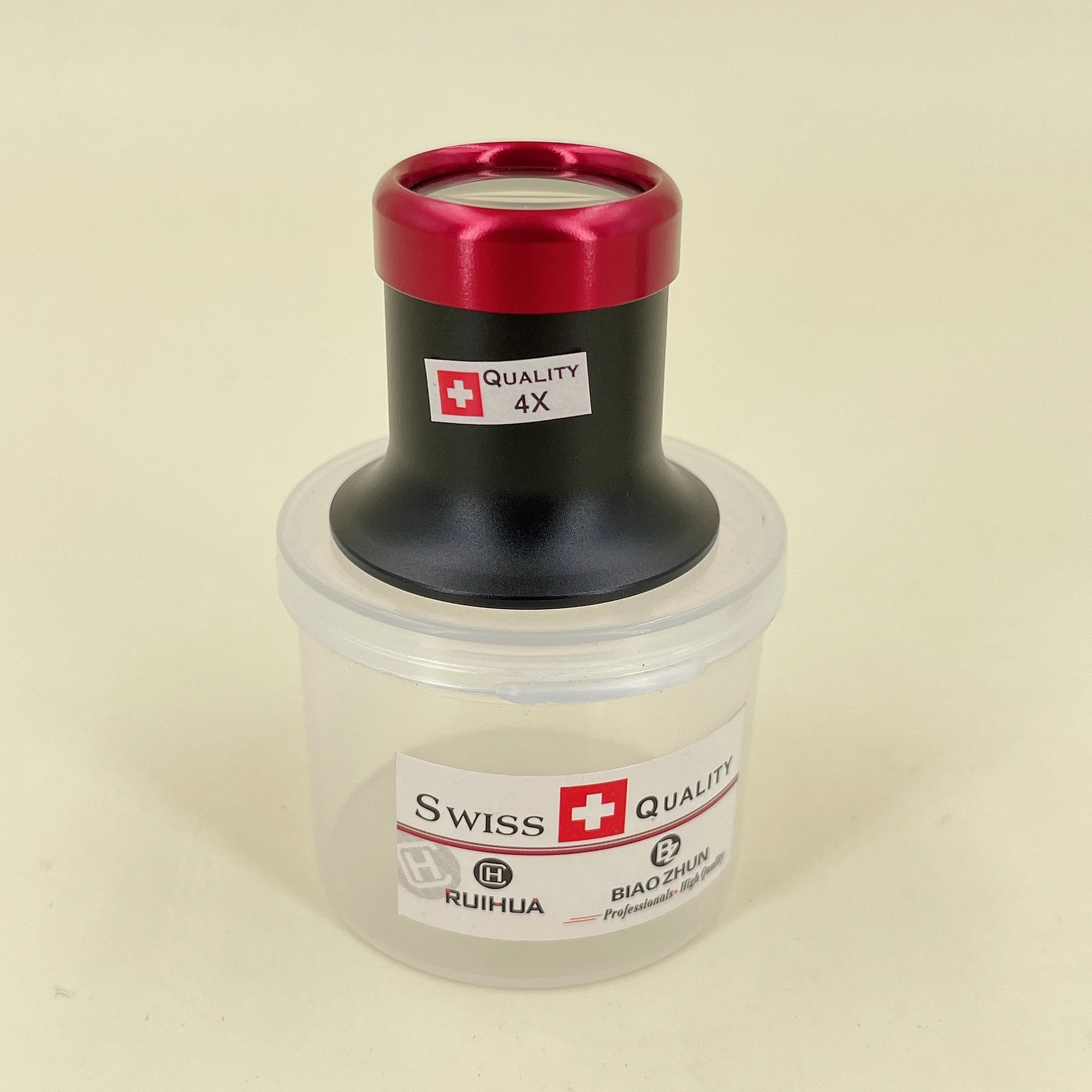 修表工具 高清放大镜 抗雾眼罩 带孔放大镜 3/4/5/10/15倍数 金属