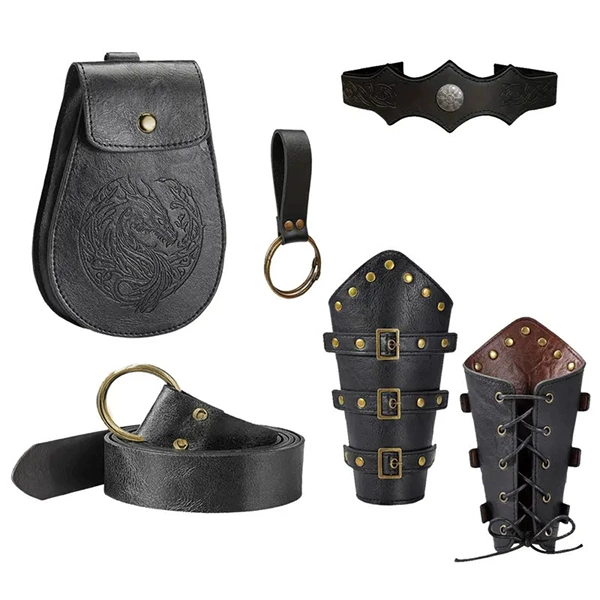 Black five-piece set (425g)
