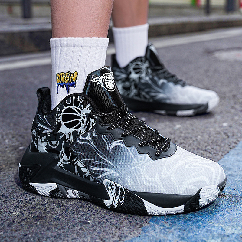 Professional Basketball Shoes for Men, Genuine Youth Summer Breathable Shoes, Practical Sports Sneakers, Large Sizes 47 and 48 Professional Basketball Shoes for Men, Genuine Youth Summer Breathable Shoes, Practical Sports Sneakers, Large Sizes 47 and 48