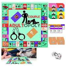 跨境新品情侣棋盘Adult Couple Game Night成人约会游戏之夜大富