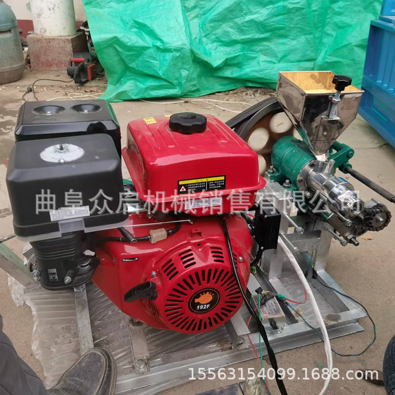 新款多功能膨化机厂家大米玉米五谷杂粮爆米花机摆摊江米棍机