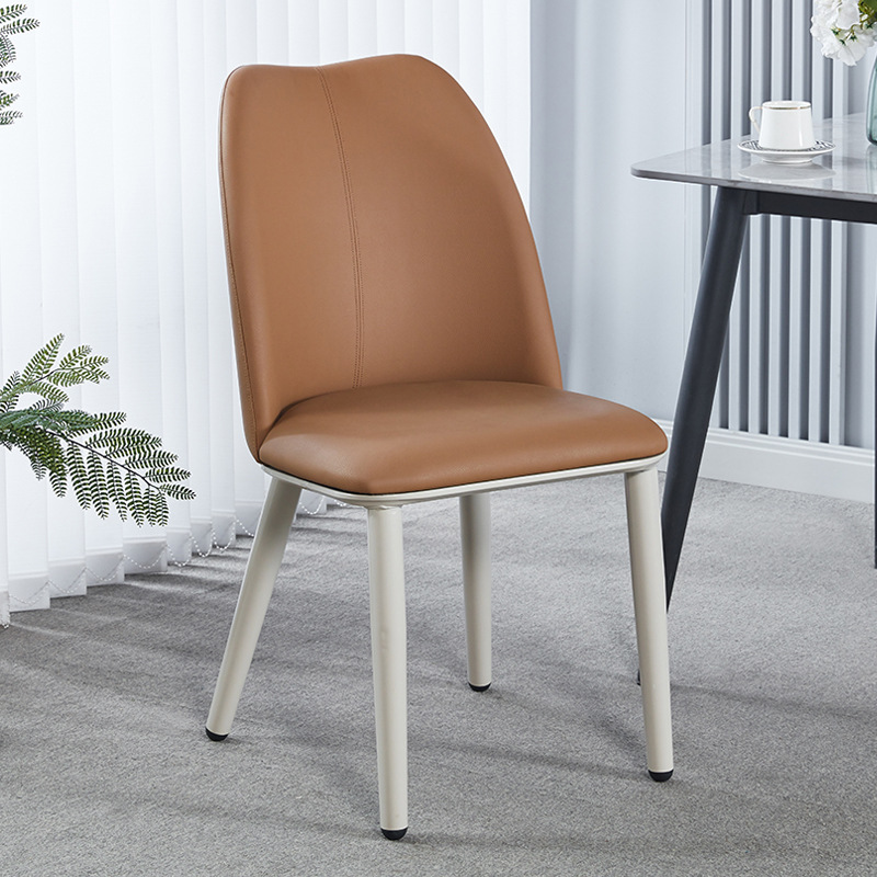 Silla de comedor moderna y simple silla de comedor de lujo ligera silla de comedor silla de mahjong confortable silla de recepción silla de hotel