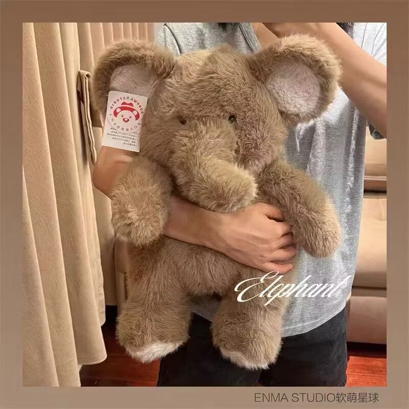 internet celebrity pacify little elephant plush toy doll cute elephant throw pillow little elephant doll pacify little rabbit birthday gift