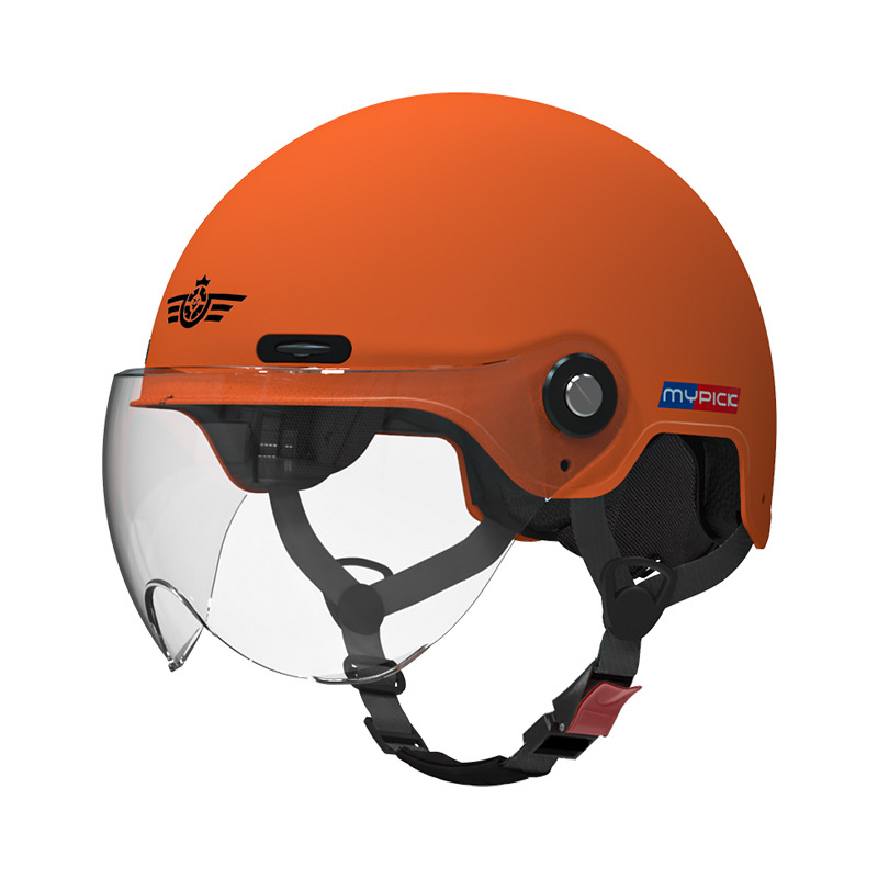 프로스트 오렌지 짧은 투과성