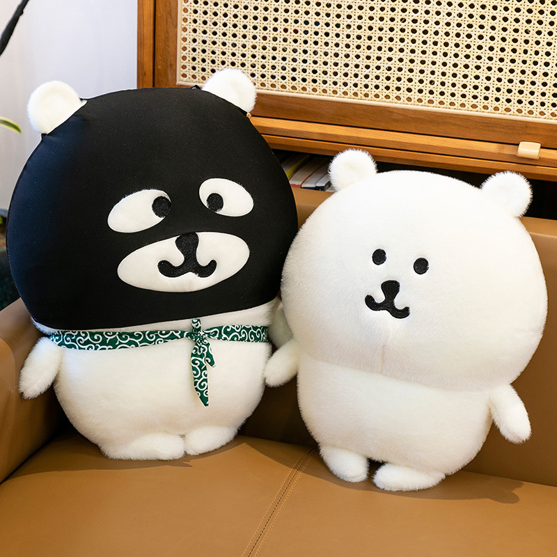 Cute self-deprecating bear doll god steal self-deprecating bear plush doll oversized sleeping doll grab gift wholesale