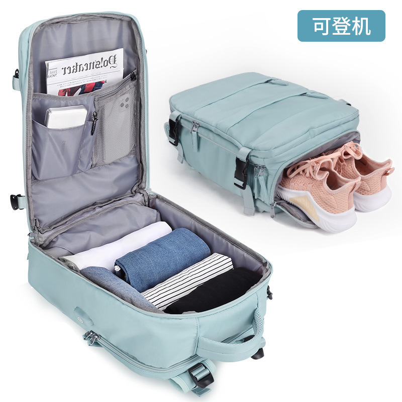 Transfronteriza de Las Mujeres mochila de gran capacidad de moda de estilo Coreano impermeable bolsa de almacenamiento de la momia estudiante de la escuela secundaria bolsa de viaje