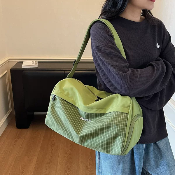 Sports Fitness Bag with Dry and Wet Separation, Swimming Storage Bag, Women's Cross-Body Travel Luggage Bag, Men's Small Portable Travel Bag