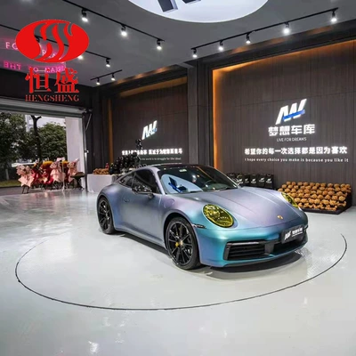 Factory spot car rotating disc exhibition hall rotating display table car show rotating round table garage U-turn rotating turntable (Avtomobil fırlanan platformaları)