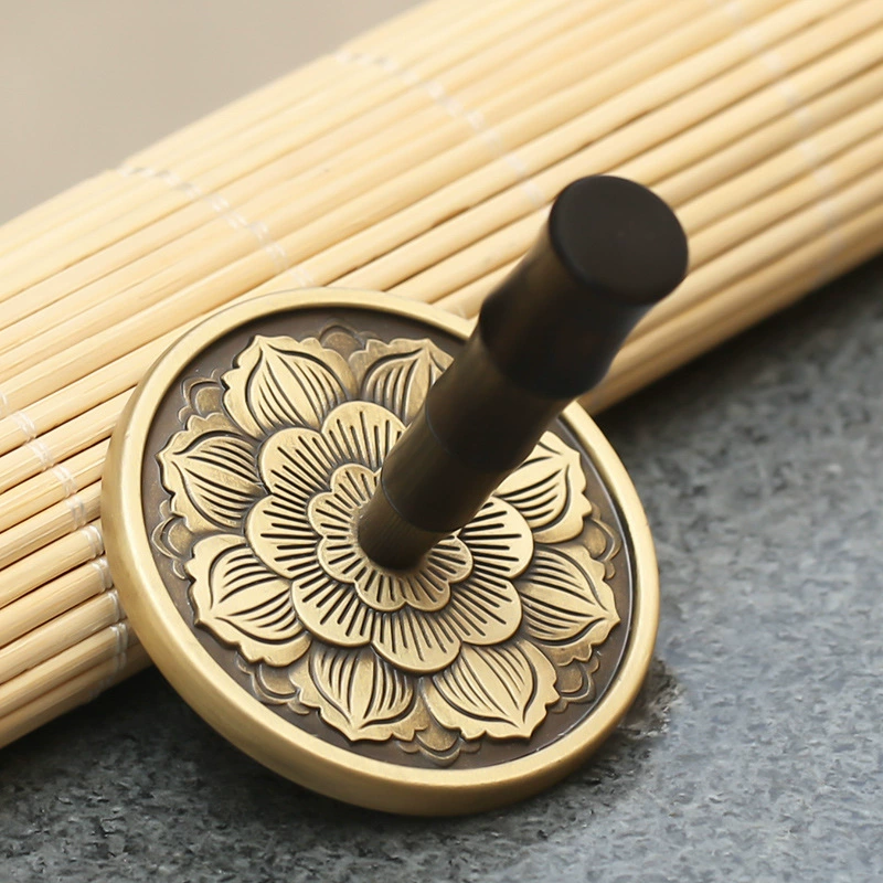 Лотос-пепел прессован ладаном, латунный пепел