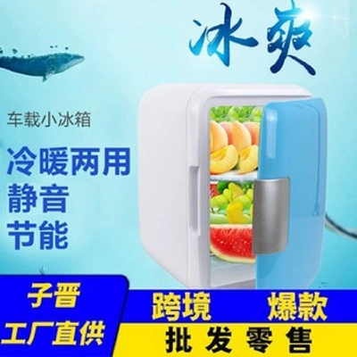 CAR Mini Mini refrigerator 4L refrigerator home car dual-use refrigeration refrigerator refrigerated incubator car electrical appliances