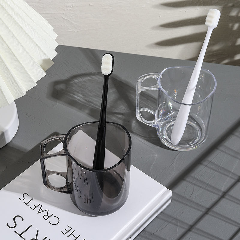 Japanese transparent tooth cup mouthwash cup creative student couple toothbrush cup simple fashionable toothbrush cup wholesale
