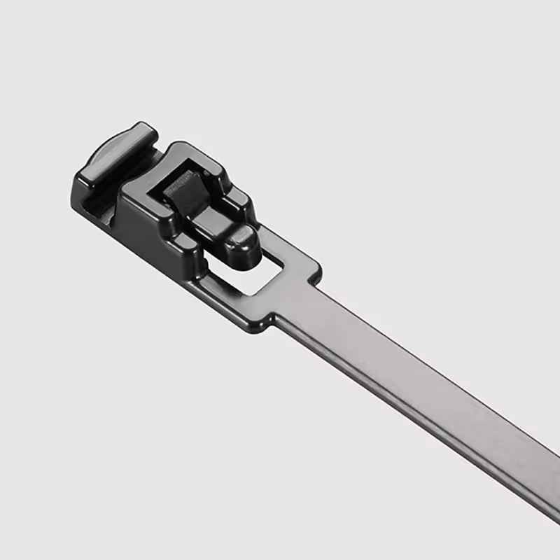 直销台湾KSS连结式扎线带LHV-200B可重复使用尼龙扎带4.5X204.5mm