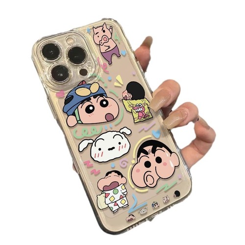 Cartoon zipper pouting phone case suitable for Apple iPhone 16, iPhone 14 protective cover full cover 15 promax 13