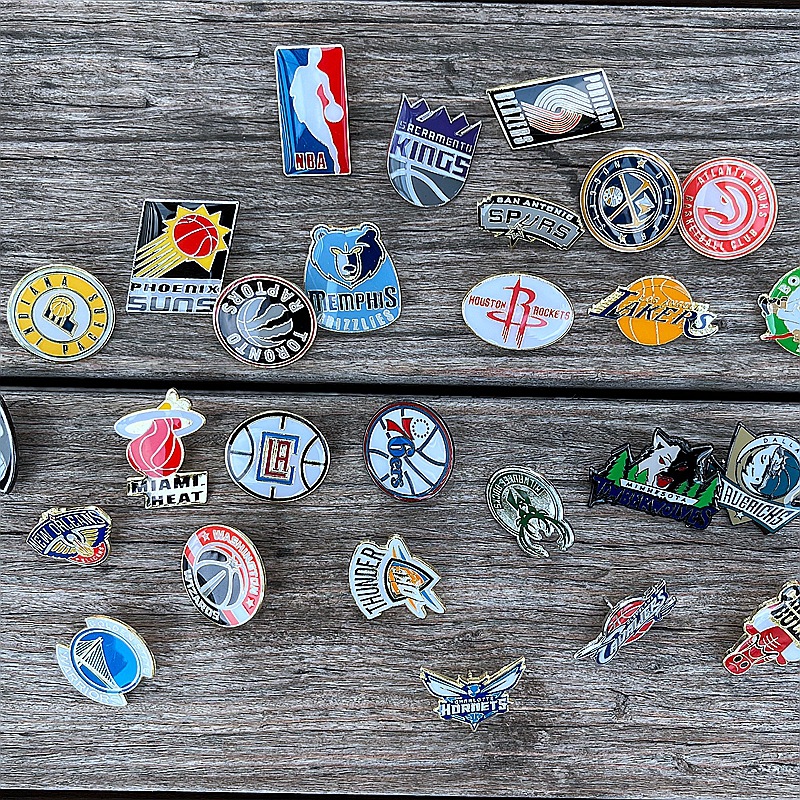 NBA Badge Pin 1