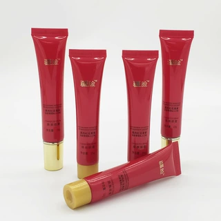 加工定制化妆品眼霜软管包装PE塑料包材 20g小样管眼霜药膏软管瓶