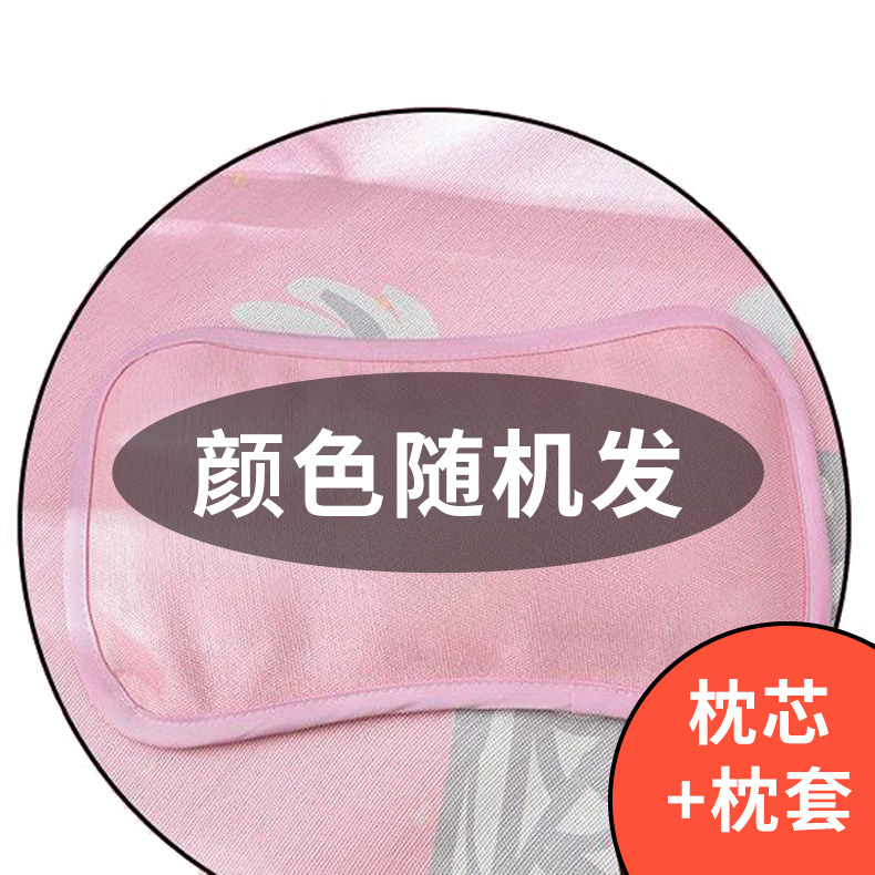 Nestera de dibujos animados para bebés, almohada de seda de hielo para bebés recién nacidos, cama de cuna para niños transpirable al por mayor