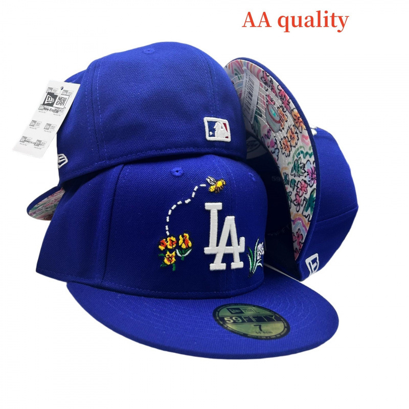 Cross - Border 2025 nuevo sombrero de béisbol MLB de comercio exterior AA patrón de sombrero de borde plano sombrero de baloncesto con aleros grandes image 29