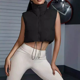 棉衣;棉服背心;女式马甲