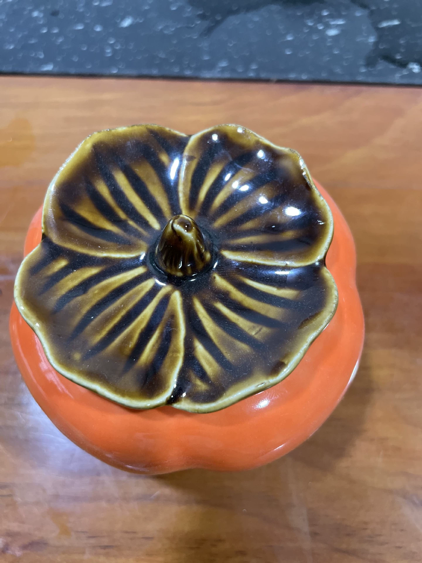 Чайник в форме хурмы Persimmon Ruyi, свадебная конфетница-орнамент, подарочная коробка, керамический свадебный сувенир, декоративная подарочная упаковка