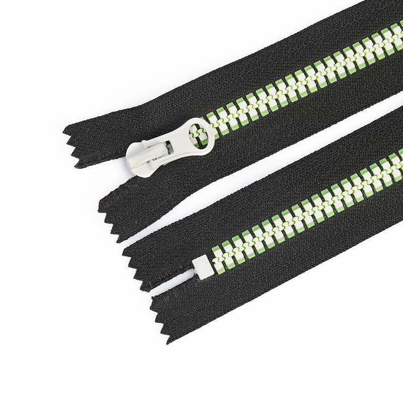 3#5#8号树脂拉链粉色塑料轨道牙闭尾25cm拉锁服装口袋拉链条批发