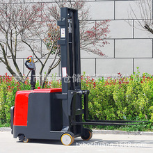 全电动无腿配重式堆高车站驾式平衡重叉车1/1.5吨3米小型托盘推高
