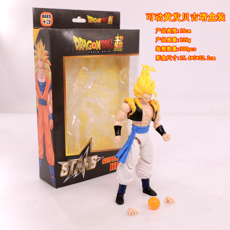 Dragon Ball adornos hechos a mano venta al por mayor Dragon Ball conjunto móvil adornos hechos a mano Vegeta Super Four Wu