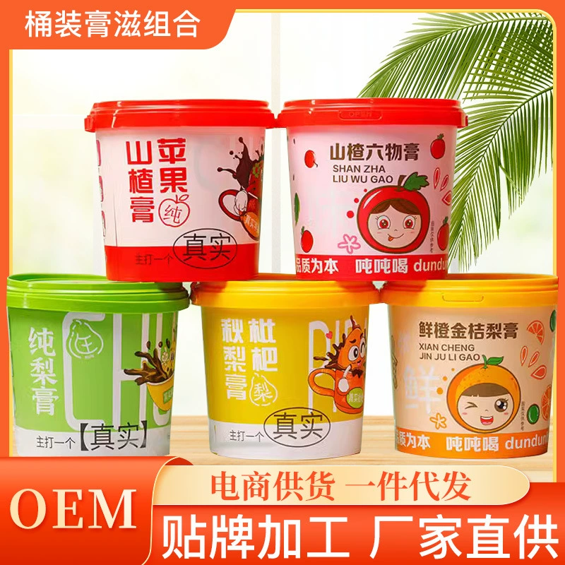 Чистый грушевый крем в бочках ручной работы