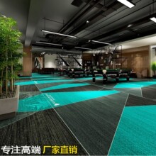 台球厅地毯专用台球桌酒店宾馆影音室满铺隔音尼龙不掉色印花