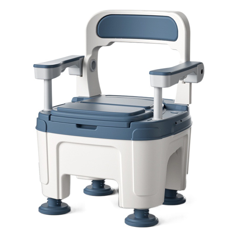 Indoor Pregnant Women's Toilet Adult's Toilet Room Bedroom Universal Toilet Chair Urine Bucket Mobile Toilet Toilet for the Elderly
