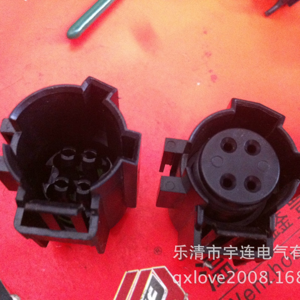 【乐清供应】连接器 汽车连接器 汽车氧传感连接器防水