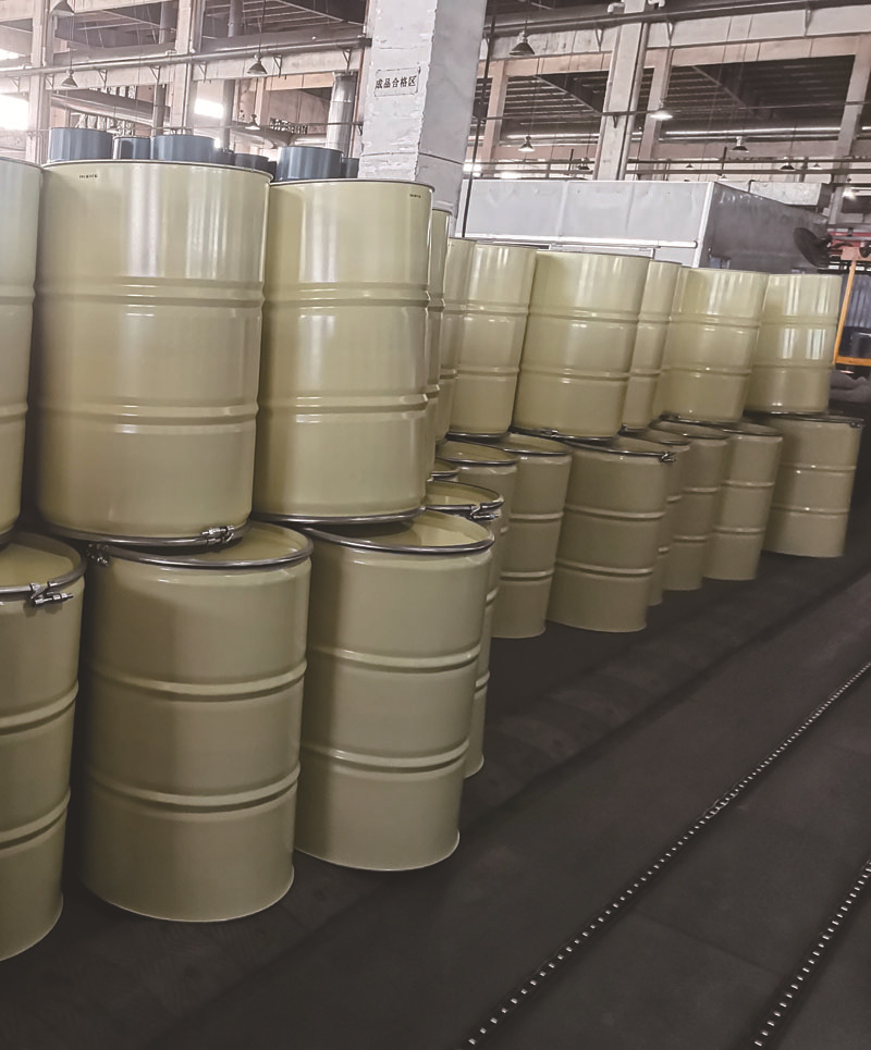 缩颈铁桶，出口用缩颈铁桶，烤漆缩颈烤漆桶，200L缩颈铁桶