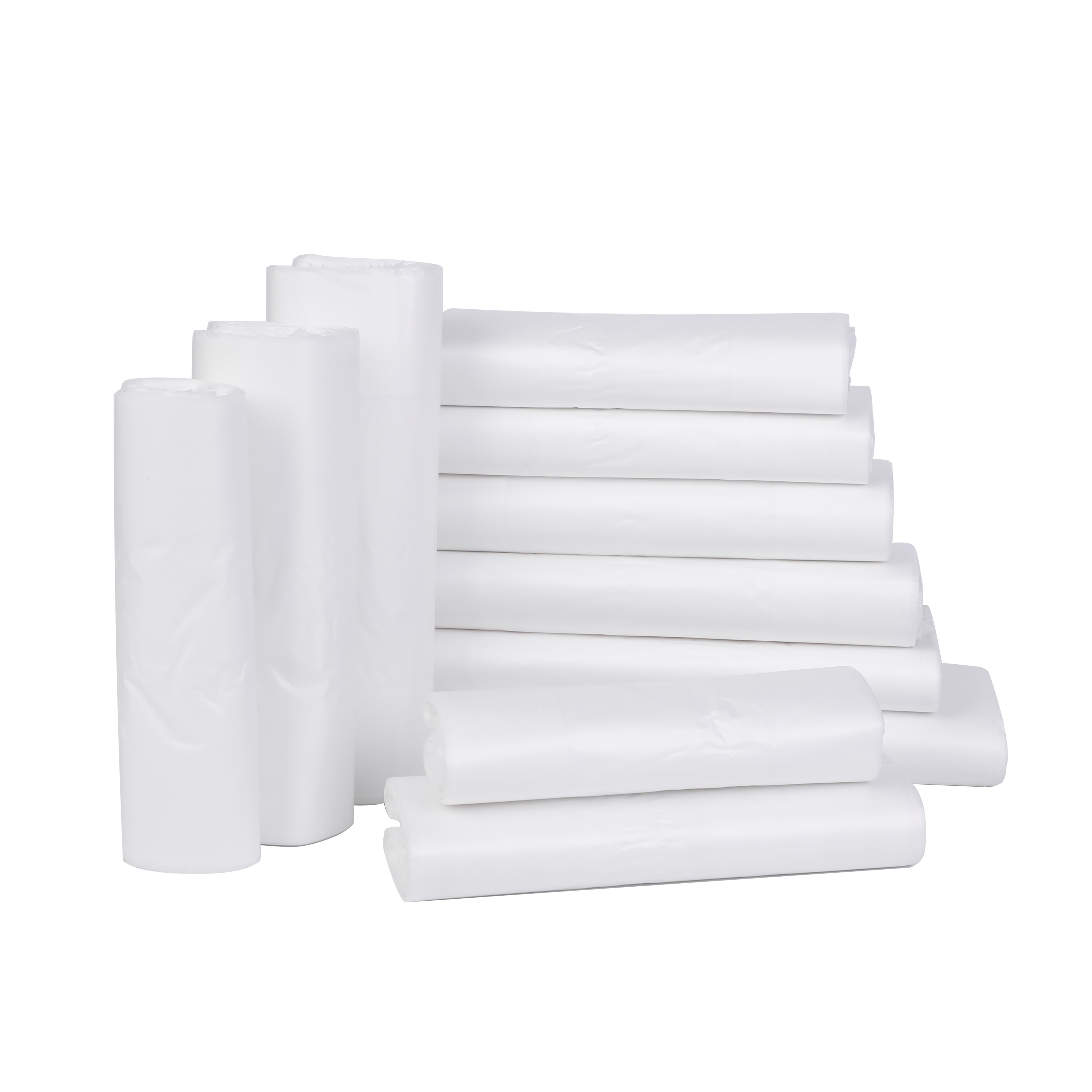 Bolsas de plástico biodegradables bolsas de mano bolsas de embalaje bolsas de compras para llevar bolsas comerciales grandes bolsas de chaleco pequeñas hechas a medida