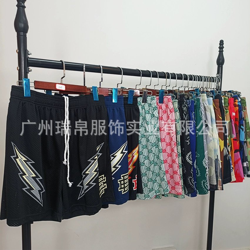 Высококачественные американские оригинальные баскетбольные пляжные сетчатые мужские и женские спортивные брюки Eric Emanuel EE, шорты