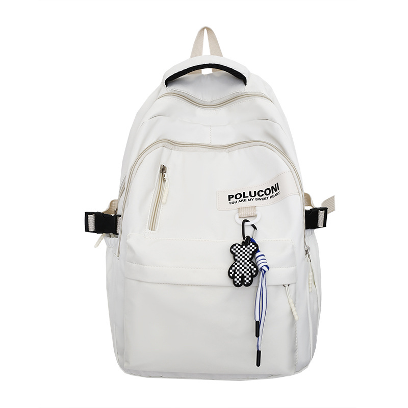 Al por mayor nueva escuela secundaria estudiante mochila hombres y mujeres de gran capacidad Moda mochila coreana casual viaje mochila