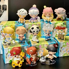 祖国版バブルマート DIMOO アニマルキングダムシリーズブラインドボックストレンディなかわいい装飾品フィギュアガールギフト