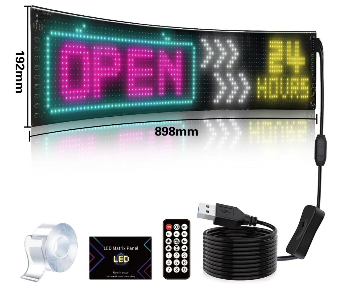 Nuevo camión dinámico ojo del diablo LED coche pantalla USB montado en coche ojo lámpara de camión dinámico APP