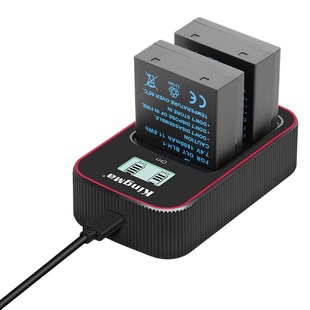 Jin code BLH-1 full decoding battery for Olympus EM1 Mark II III camera battery charger
