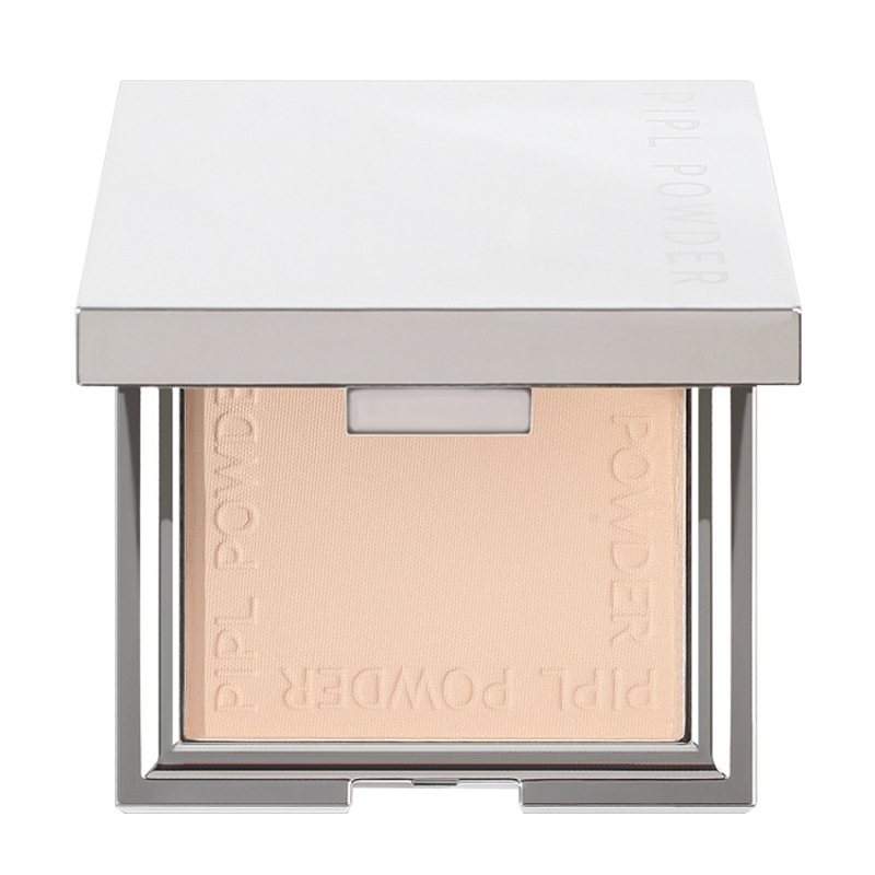 Pequeña caja de plata PIPL, polvo de maquillaje, maquillaje