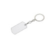 Hot transfer blank keychain double -sided custom DIY keychain tag