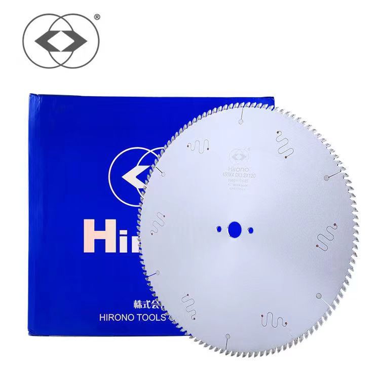 高速圆锯机用铁工锯片博野HIRONO切割金属圆铁棒陶瓷刀头涂层锯片