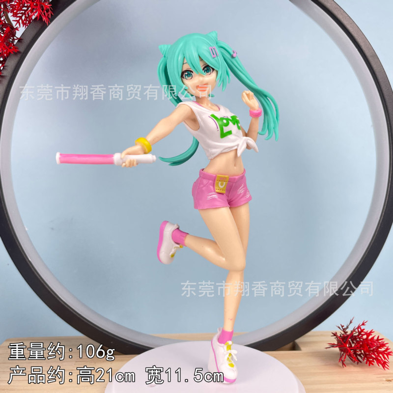 包邮灰姑娘初音手办睡美人长发洛天依公主水手服摆件批发代发|undefined