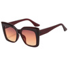 Fashionable sunglasses suitable for men and women, marine retro glasses, European style, cat's eye