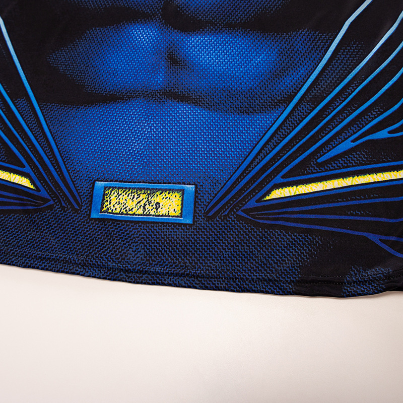 ヨーロッパとアメリカのアベンジャーズ 3D Tシャツスポーツタイツメンズ吸汗性フィットネスバスケットボールユニフォームメンズ半袖弾性|undefined