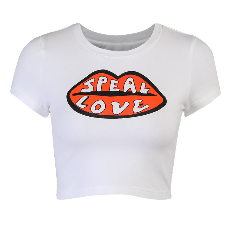 slim sexy short-sleeved T-shirt NSXE48425