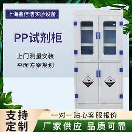 pp酸碱柜药品柜器皿柜耐腐蚀安全柜双人双锁实验室危险化学品试剂