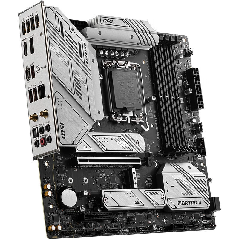 Материнская плата MSI MAG B760M Mortar WiFi II DDR5, совместима с процессорами 13-го поколения