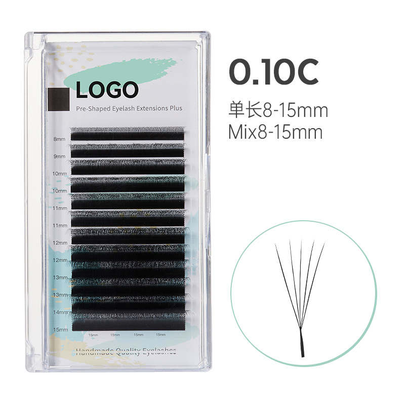 Fabricantes de flores de veludo pequeño trolevo de cuatro hojas injerto transfronterizo pestañas falsas 3D4D5D super suave tienda de pestañas especiales