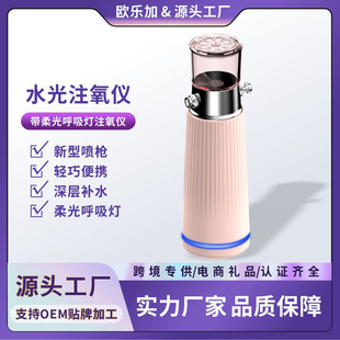 Hydrating oxygen injection instrument beauty instrument home facial introduction essence moisturizing instrument daily portable water light handheld oxygen injection instrument