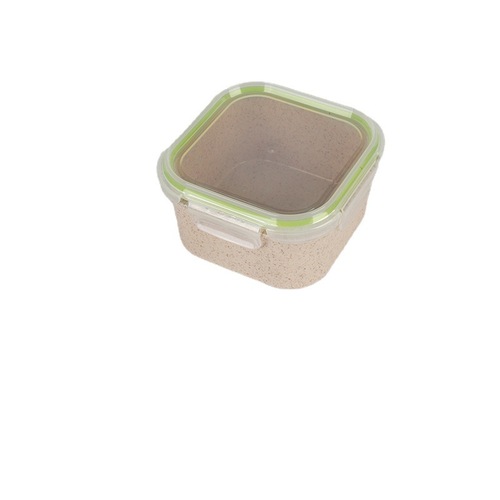 小麦秸秆便当盒饭盒学生餐盒微波炉大容量汤碗上班快餐盒方便携带
