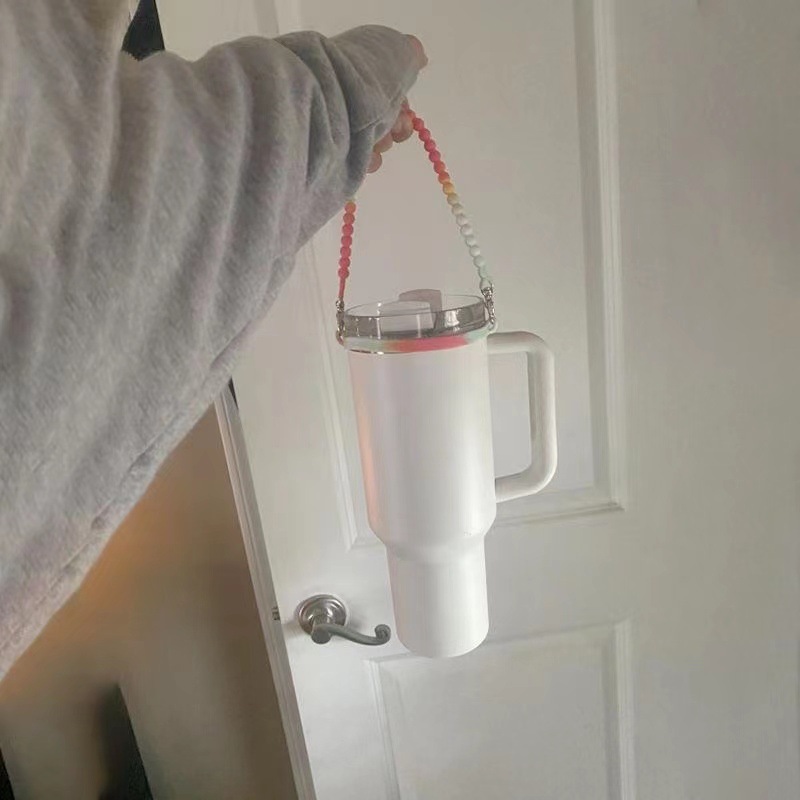 Water Bottle Sling Stanley Water Cup Vacuum Cup Portable Rope Portable Beverage Bottle Lifting Lanyard Water Cup With Kettle